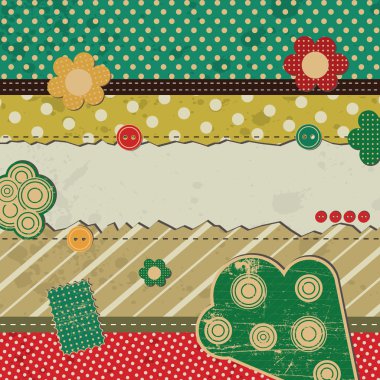 Patchwork background clipart