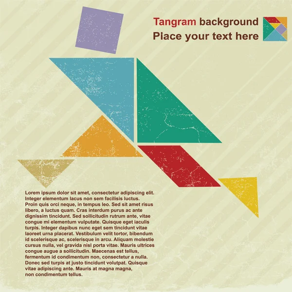 Tangram — Stock Vector