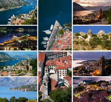 Kotor Montenegro clipart