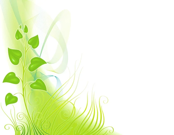 Germe et herbe — Image vectorielle
