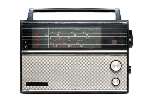 Eski model radyo.
