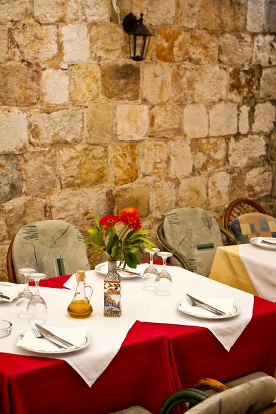 stock image Restaurant dining table