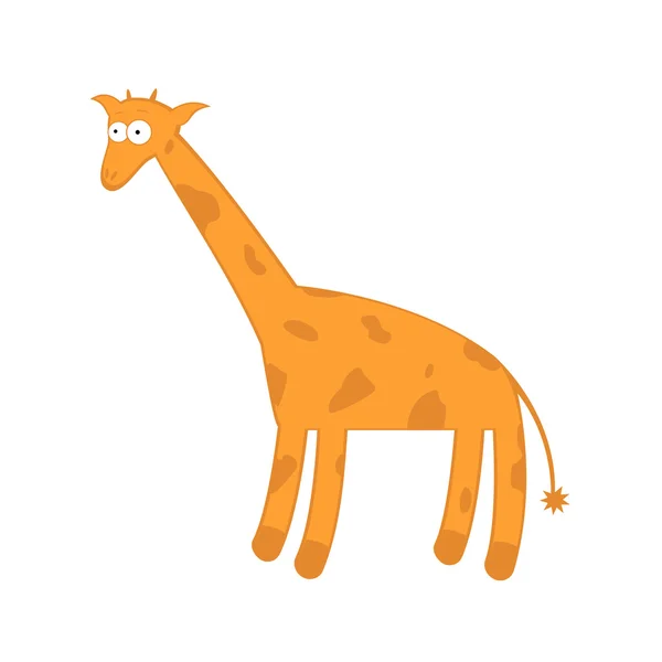 Niedliche Cartoon-Giraffe — Stockvektor
