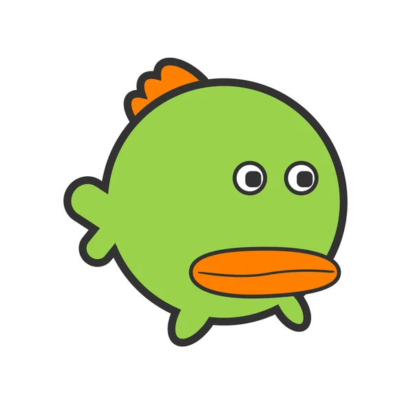 Cute fish — Stock Vector