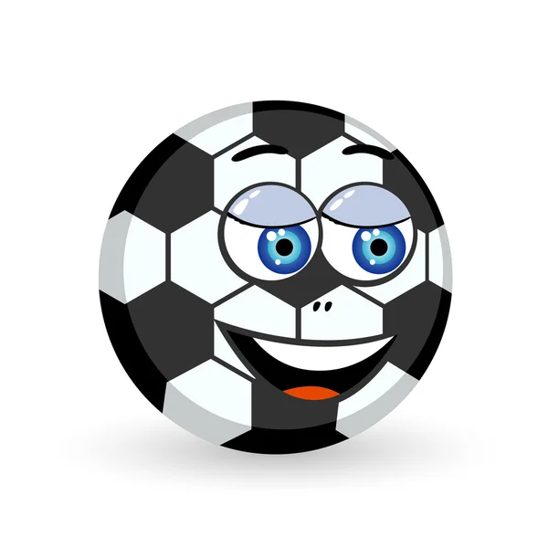 stock vector Cartoon football