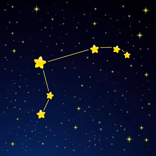 Constellation Koç — Stok Vektör