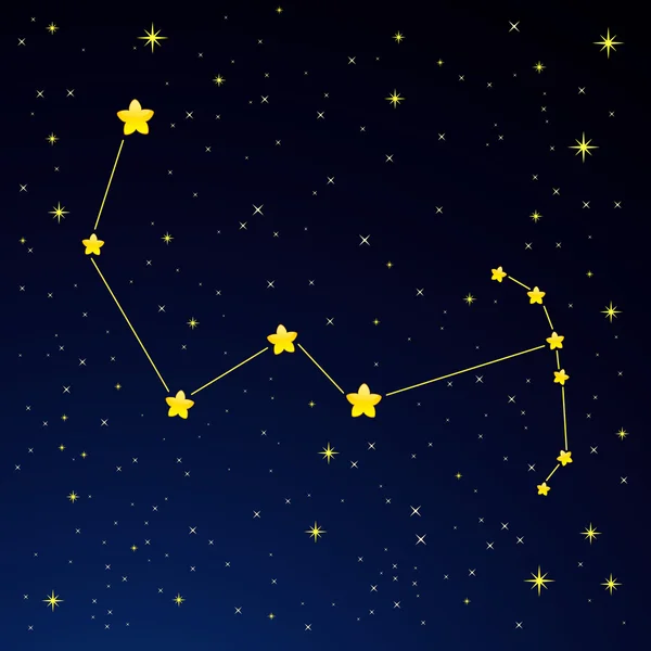 Orion de constellation — Image vectorielle