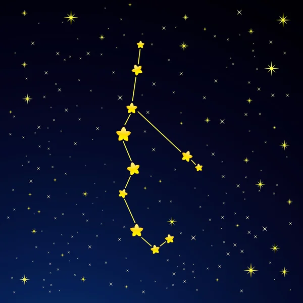 Sternbild Perseus — Stockvektor
