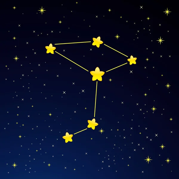 Phoenix constellation — Stock Vector