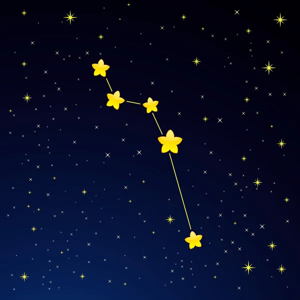 Constellation Poissons — Image vectorielle