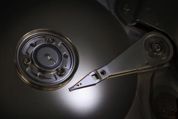 stock image Close up of hard disk