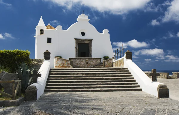 stock image Church of Soccorso, Forio, Ischia, Italy