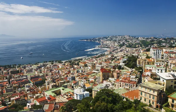 Una vista de Napoli, Italia — Foto de Stock