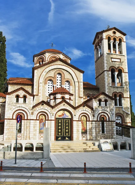 在希腊东正教教堂 — 图库照片