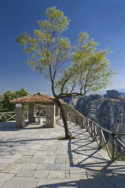 Vista desde el monasterio de Meteora — Foto de Stock