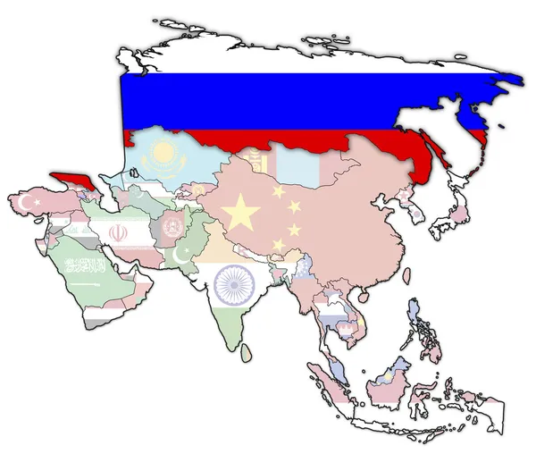 Fotos de Mapa político de Asia - Imagen de © michal812 #5517356