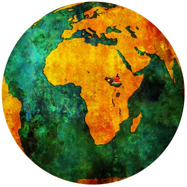 Harita Güney sudan bayrağı