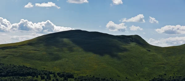 Πανοραμική θέα στο βουνό bieszczady — Φωτογραφία Αρχείου