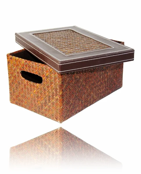 stock image Shoe box with lid and handle