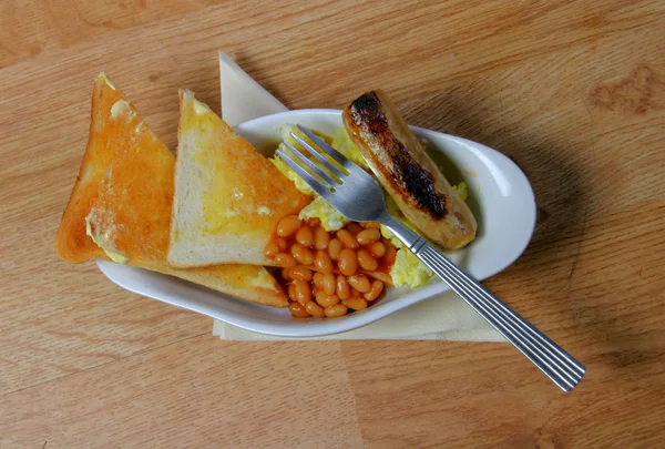 Desayuno inglés cocinado — Foto de Stock
