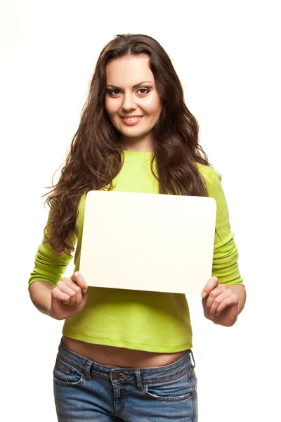 Closeup portrait of young woman — Stock Photo, Image