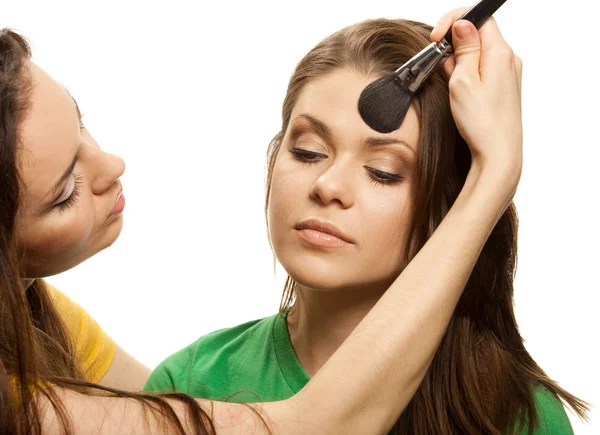 Profesionální make-up — Stock fotografie