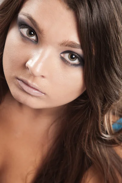 Make-up portret — Stockfoto