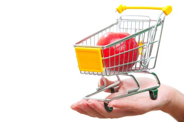 Supermarket cart — Stock Photo, Image