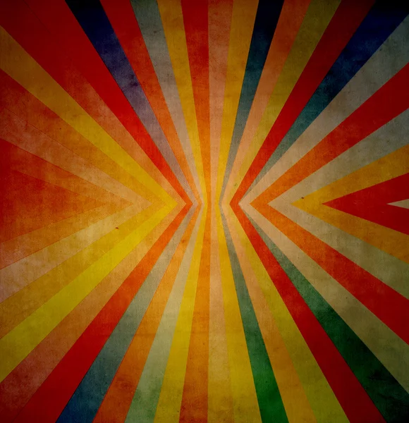 Grunge bakgrund med radiative linje och färger — Stockfoto
