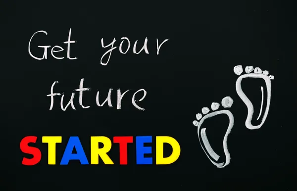Get your future started — Stock Photo, Image