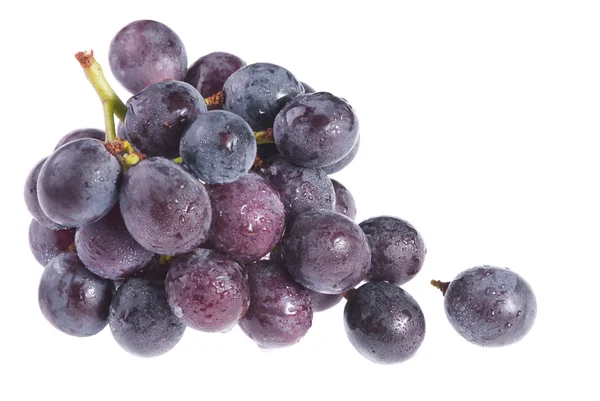 Uvas frescas isoladas e maduras — Fotografia de Stock