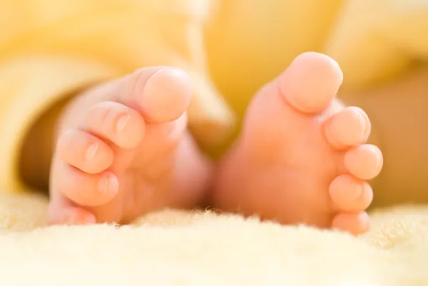 Beau pied de bébé — Photo