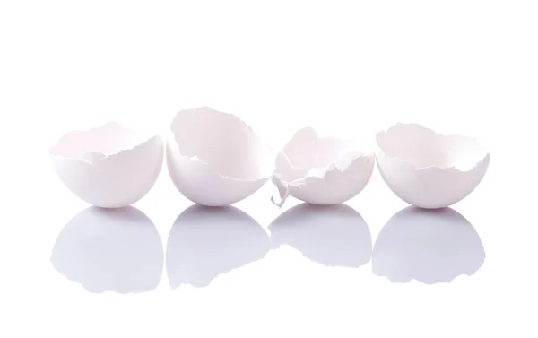 Grupo de cascas de ovos — Fotografia de Stock