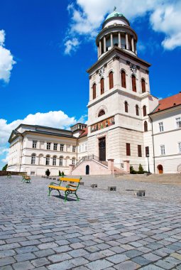 Benedictine abbey in Pannonhalma , Hungary clipart