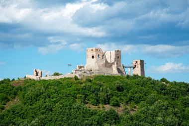 Old castle at Csesznek, Hungary clipart