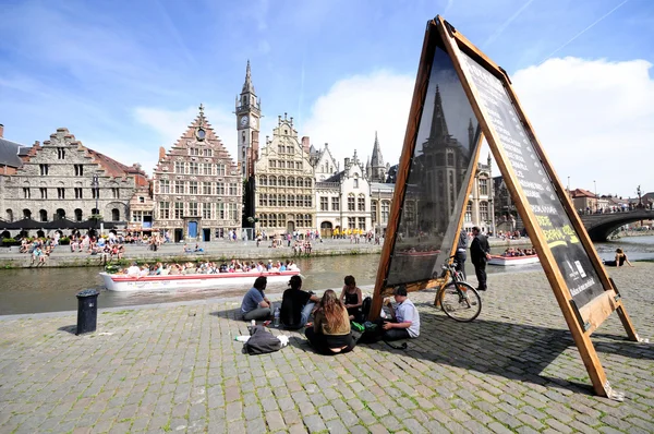 Ghent (gent), Belgien — Stockfoto