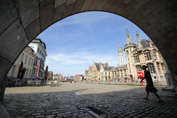 Ghent (Gent), Bélgica — Fotografia de Stock