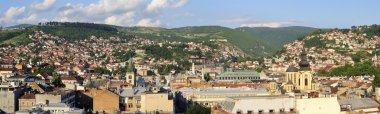 Sarajevo Panorama clipart