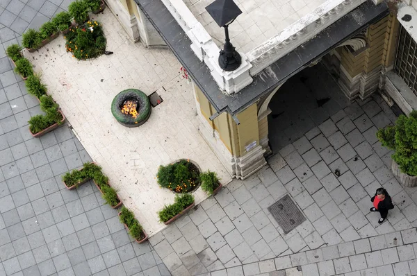 Plaza de la Calle Principal de Sarajevo Fotos De Stock Sin Royalties Gratis