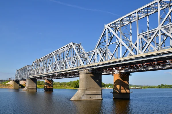 Vasúti híd Stock Kép