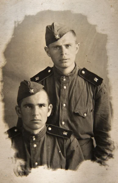 Soldati della Seconda Guerra Mondiale, URSS , — Foto Stock