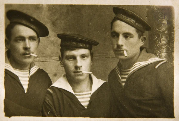 第二次世界大战的水手们 — 图库照片