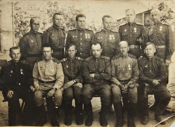 Soldati della Seconda Guerra Mondiale — Foto Stock