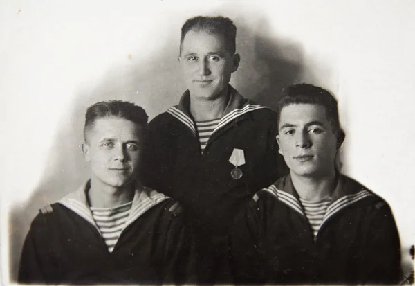 Marinai della seconda guerra mondiale — Foto Stock