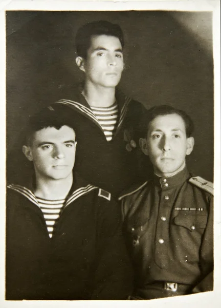 Marinheiros da Segunda Guerra Mundial — Fotografia de Stock