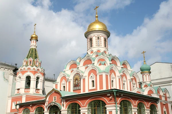 Kızıl Meydan Moskova Rusya kilisede — Stok fotoğraf