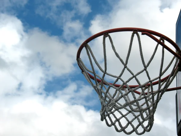 Açık hava basketbol potası — Stok fotoğraf