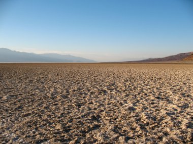 Devils Golf Course Death Valley California clipart