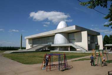 Museum of cosmonautics in Kaluga clipart