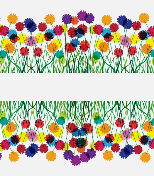 Floral invitation — Stock Photo, Image